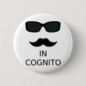 In Cognito Ronde Button 5,7 Cm (Voorkant)