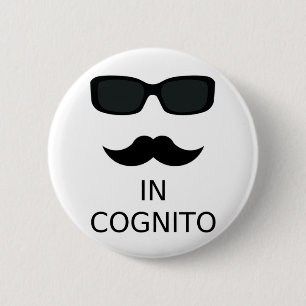 In Cognito Ronde Button 5,7 Cm