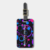  IN COLLECTIE POLKADOTS BAGAGELABEL (Voorkant verticaal)