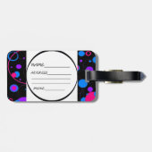  IN COLLECTIE POLKADOTS BAGAGELABEL (Achterkant horizontaal)