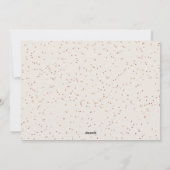 In combinatie met de nieuwe moderne happy new year feestdagenkaart (Achterkant)