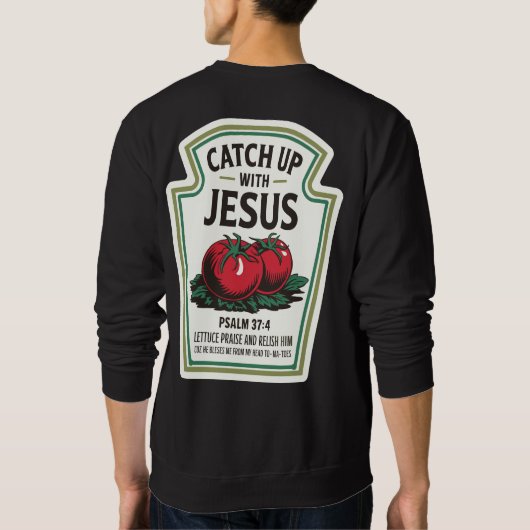 In contact komen met Jezus Trui (Achterkant)