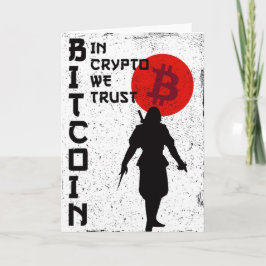 In Crypto vertrouwen we - Bitcoin Samurai Aankondiging