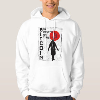 In Crypto vertrouwen we - Bitcoin Samurai Hoodie
