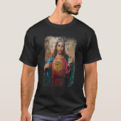 In Crypto vertrouwen we op Jesus Bitcoin BTC Hold  T-shirt (Voorkant)