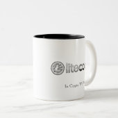 In Crypto vertrouwen wij de Mok van Litecoin (Voorkant rechts)