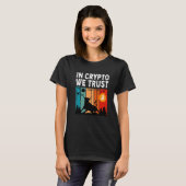 In Crypto We Trust Bitcoin Trading & Mining Asset T-shirt (Voorkant volledig)
