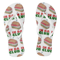 In Da Club Turkey Club Sandwich Funny Foodie Gift