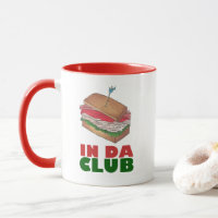 In Da Club Turkey Sandwich shop Funny Foodie Gift