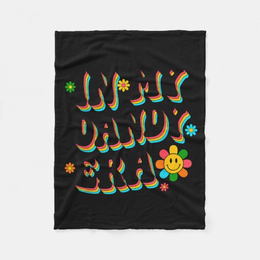 In dandy-tijdperk grappige dandy's trillingen kleu fleece deken (Voorkant)