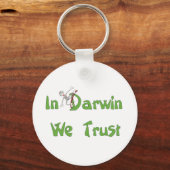 In Darwin vertrouwen we Sleutelhanger (Voorkant)