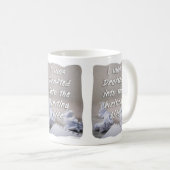 In dat schrijfleven geschreven koffiemok (Voorkant rechts)