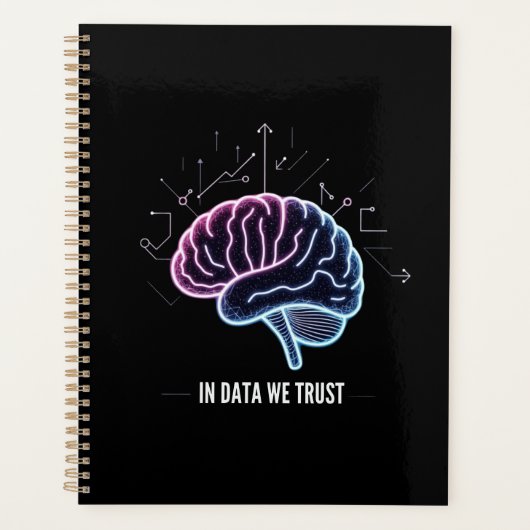 In Data We Trust Planner (Voorkant)
