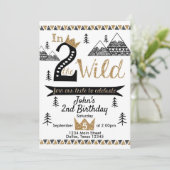 In de 2-de-geboorte-partij kaart (Staand voorkant)