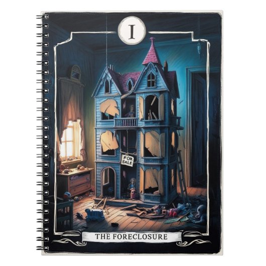 In de afscherming - Ghosts Want Out, Tarot Notitieboek (Voorkant)