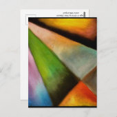 In de afstand briefkaart (Voorkant / Achterkant)