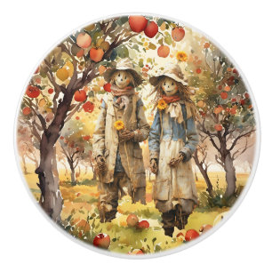 In de appelboomgaard keramische knop