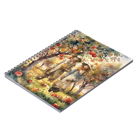 In de appelboomgaard notitieboek (Linkerzijde)