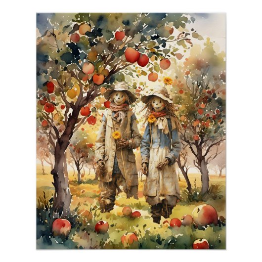 In de appelboomgaard perfect poster (Voorkant)
