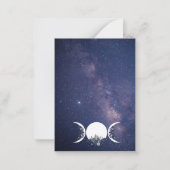 In de armen van de godin Ashes Kaart Notitiekaartje (Achterkant)