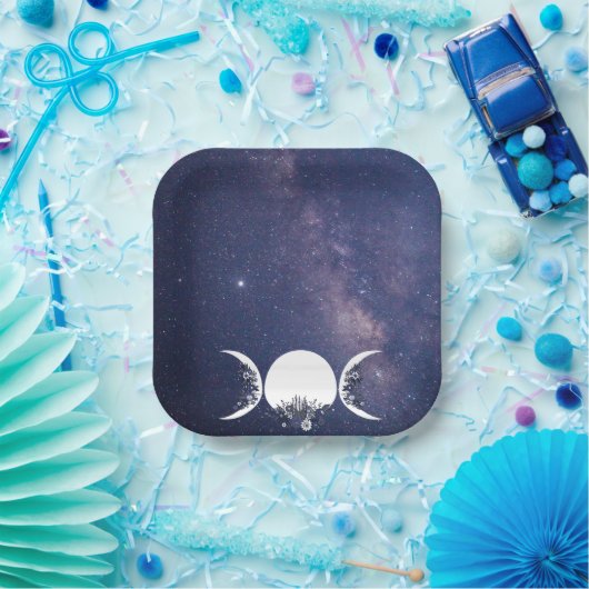 In de armen van de godin Pagan Papieren Bordje (Feest)