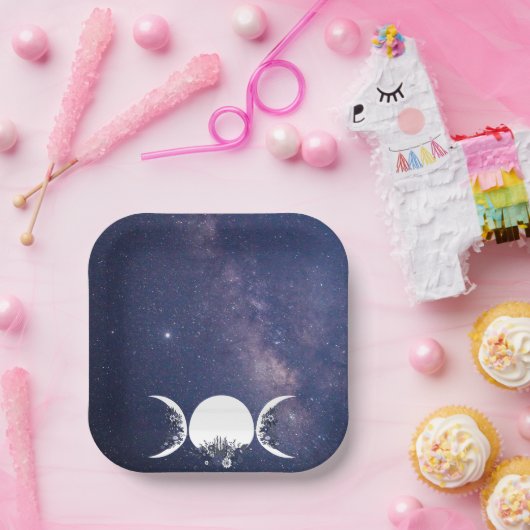 In de armen van de godin Pagan Papieren Bordje (Feest)