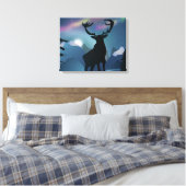 In de Aurora Canvas Afdruk (Insitu (Slaapkamer))