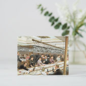 In de baai, Dinner Time - A Western Ocean Swell, f Briefkaart (Staand voorkant)