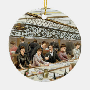 In de baai, Dinner Time - A Western Ocean Swell, f Keramisch Ornament