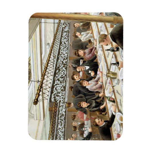 In de baai, Dinner Time - A Western Ocean Swell, f Magneet (Verticaal)