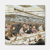 In de baai, Dinner Time - A Western Ocean Swell, f Magneet (Voorkant)