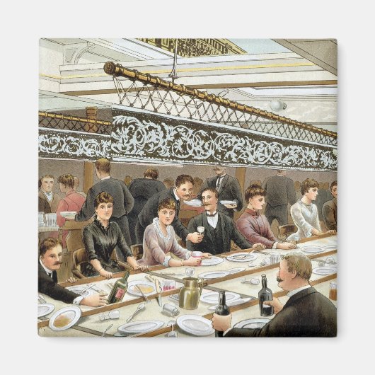 In de baai, Dinner Time - A Western Ocean Swell, f Magneet (Voorkant)