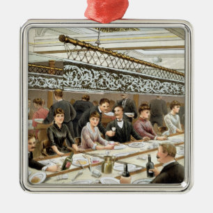In de baai, Dinner Time - A Western Ocean Swell, f Metalen Ornament