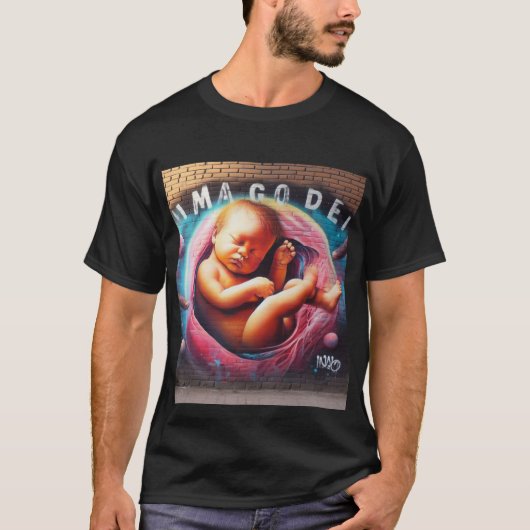 In de baarmoeder, Imago Dei, Afbeelding Gods, Graf T-shirt (Voorkant)