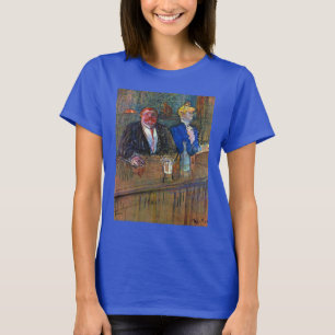 In de balie van Toulouse Lautrec,  Kunst T-shirt