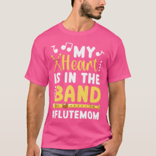 In de band fluit moeder van een fluit speler mama t-shirt