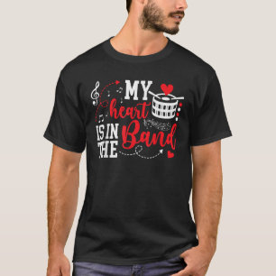 In de band percussie moeder van een percussionist  t-shirt