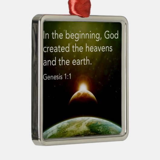 In de beginversiering metalen ornament (Rechts)