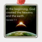 In de beginversiering metalen ornament (Voorkant)