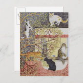 In de begrenzing briefkaart (Voorkant / Achterkant)