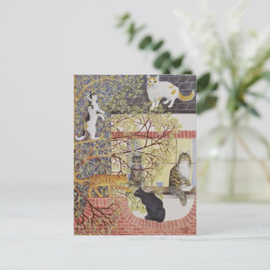 In de begrenzing briefkaart (Staand voorkant)