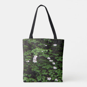In de bergen groeien de bloemen.. tote bag