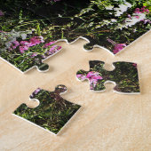 In de bergen waar de zoete erwten groeien... legpuzzel (Zijkant)