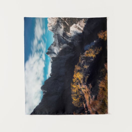 In de bergen wandkleed (Voorkant)