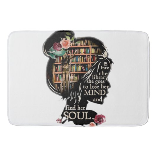 In de bibliotheek gaat ze badmat (Voorkant)