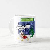 In de bibliotheek koffiemok (Voorkant links)