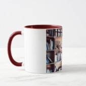 In de bibliotheek mok (Links)