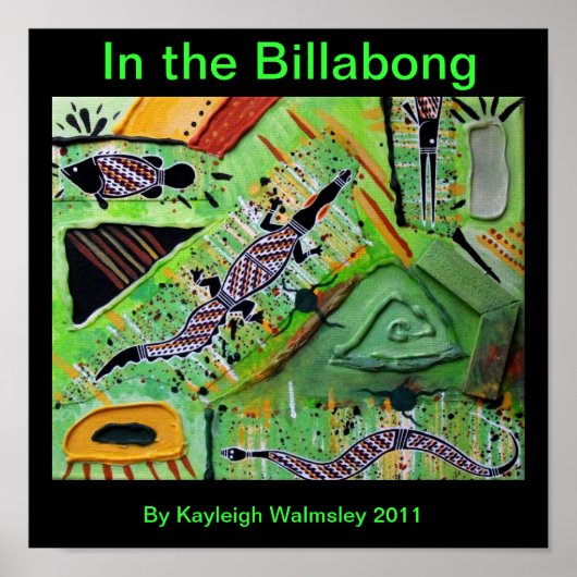 In de Billabong Poster (Voorkant)