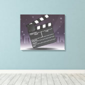 In de bioscoop canvas afdruk (Insitu (Houten vloer))