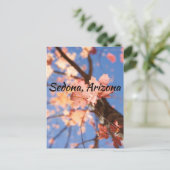 in de bladeren van Sedona, Arizona Briefkaart (Staand voorkant)